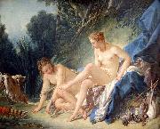 Francois Boucher Diane sortant du bain oil on canvas